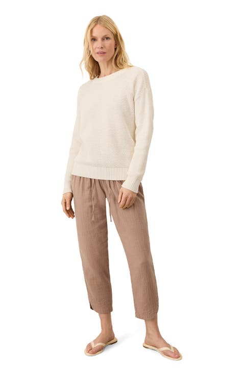 Organic Cotton Shoreline Pullover Sweater