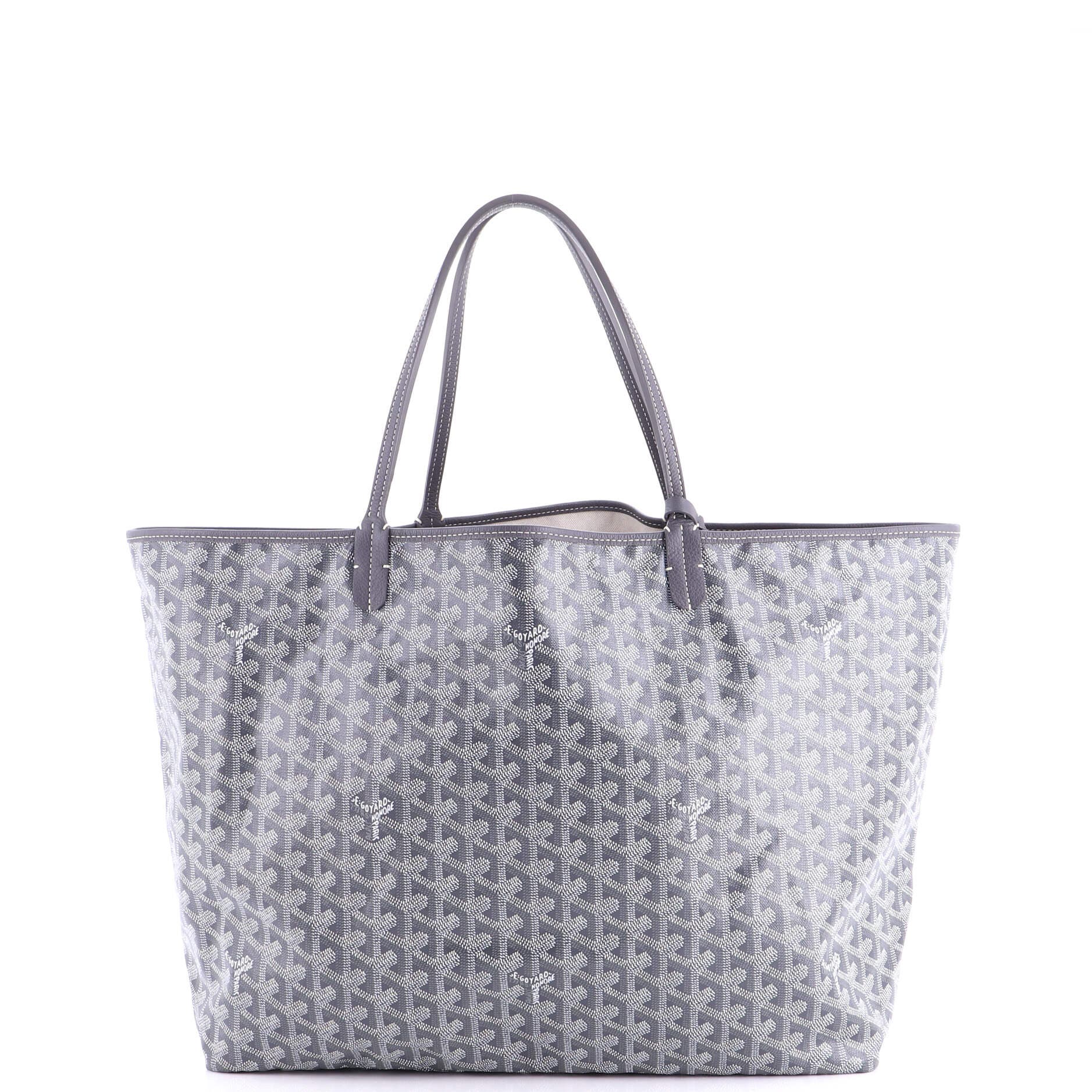 Saint Louis Tote Coated Canvas GM, Main, color, Grey