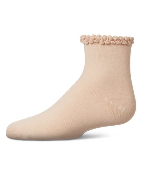 Bubble Stitch Welt Anklet Socks (Toddler, Little Kids, Big Kids)