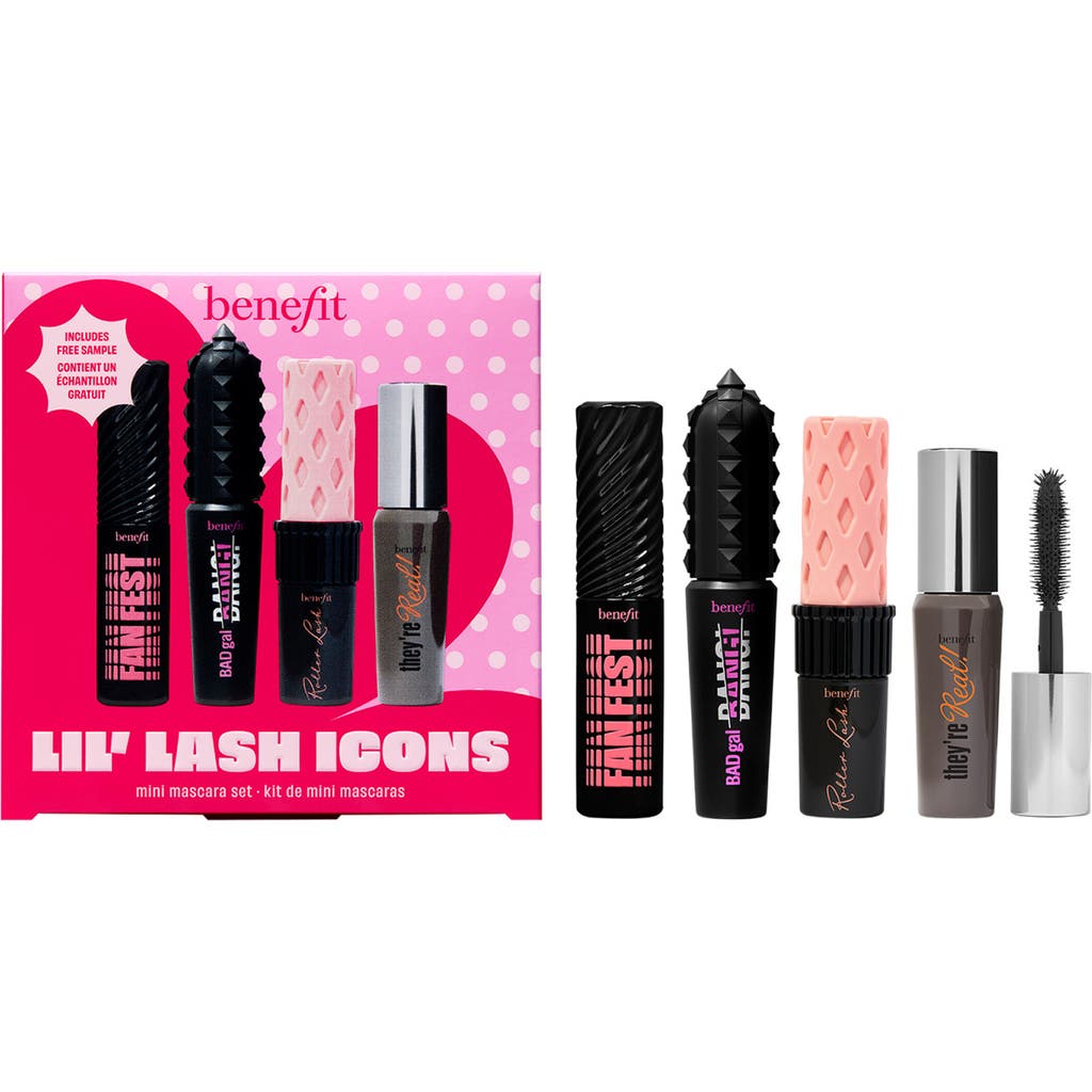 Benefit Cosmetics Lil' Lash Icons Mini Mascara Set $64 Value