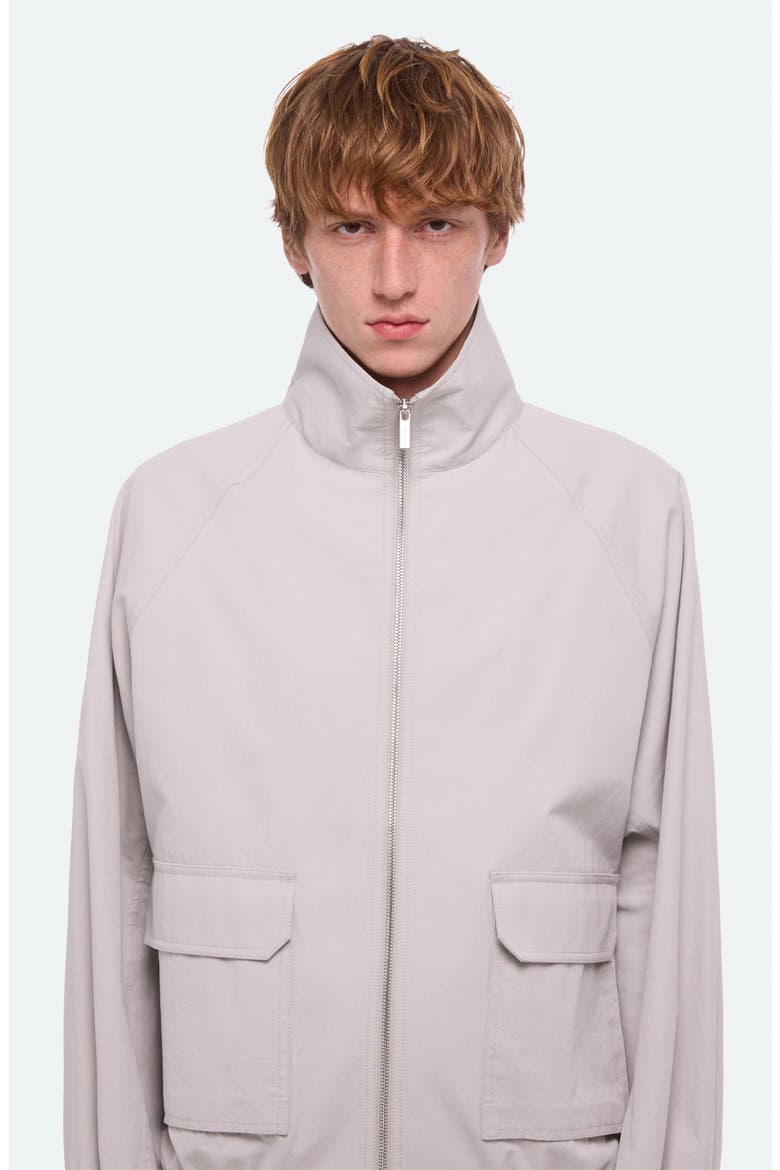 Twill Crop Utility Jacket, Alternate, color, STONE