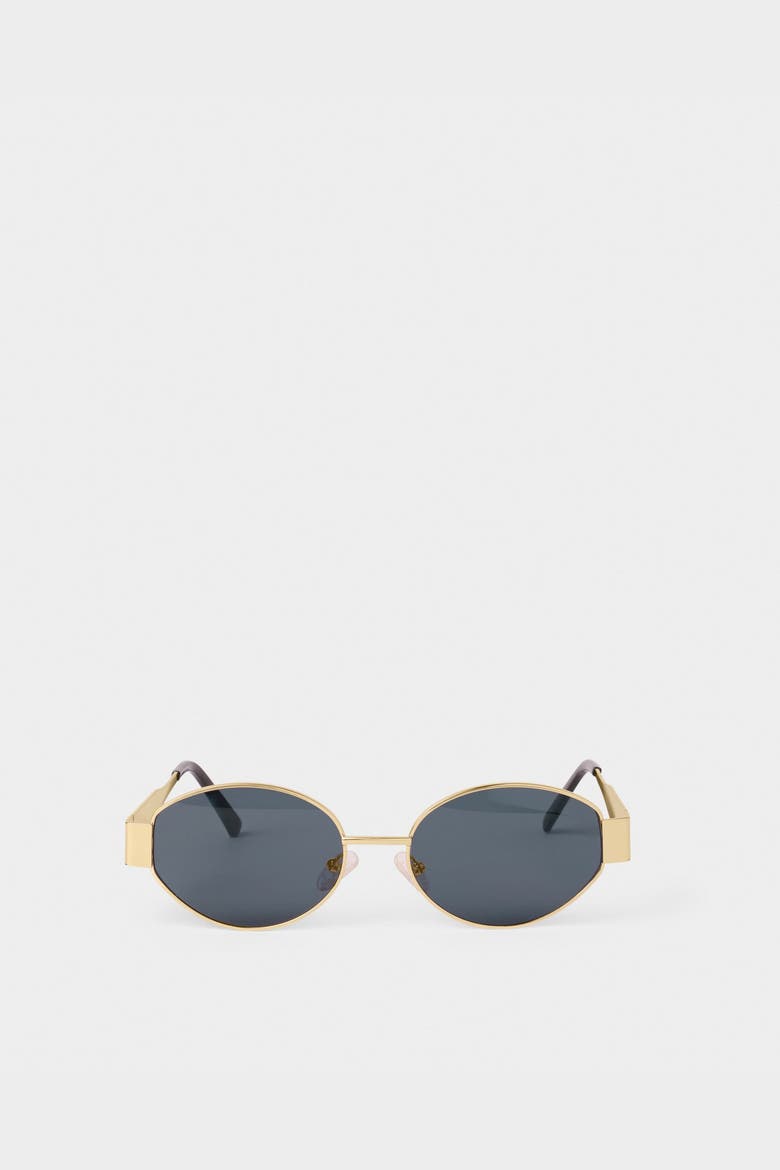 Siena Sunglasses in Matte Gold, Alternate, color, Matte Gold