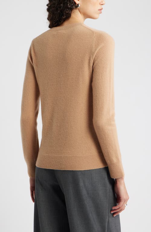 Nordstrom Cashmere Crewneck Sweater In Yellow