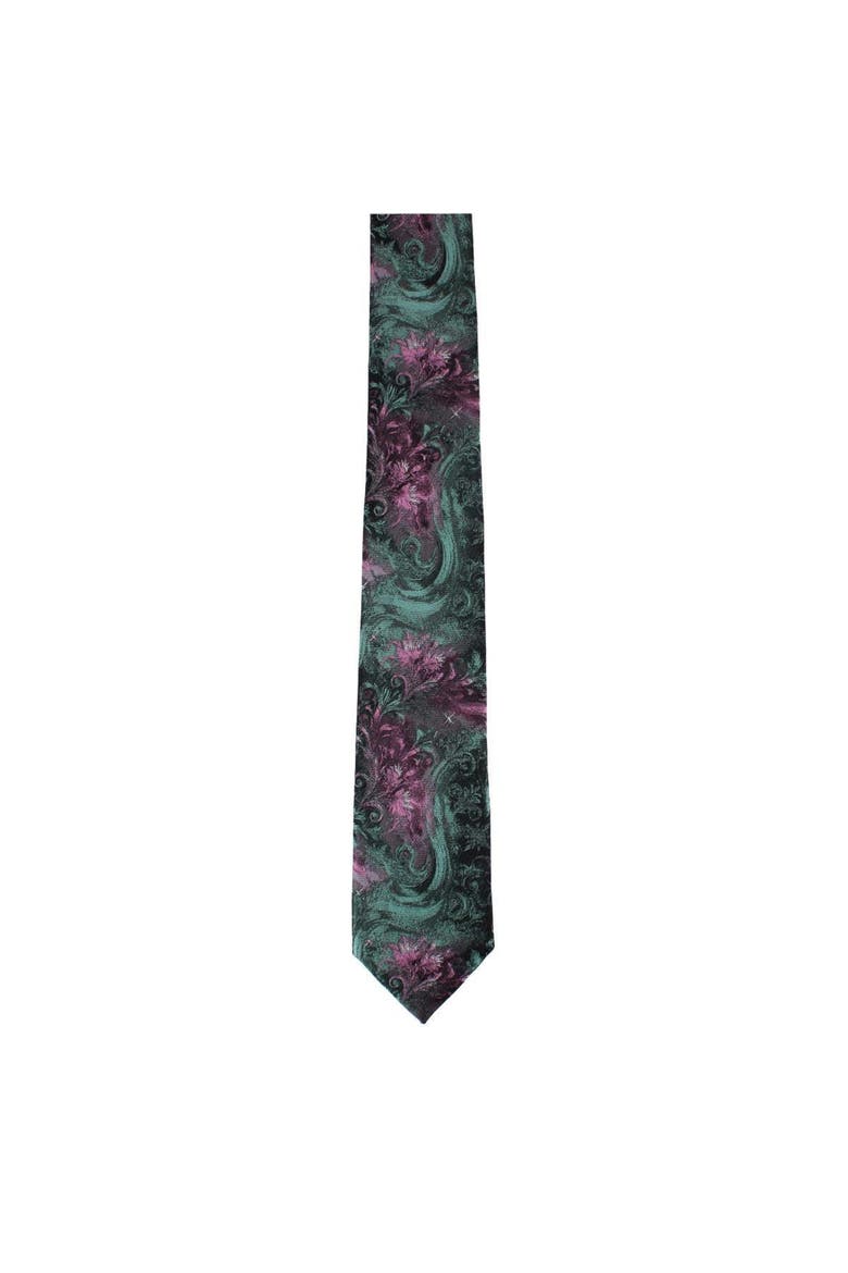 Big and Tall Arcane Storm Silk Tie & Pocket Square Bundle, Alternate, color, Multiple