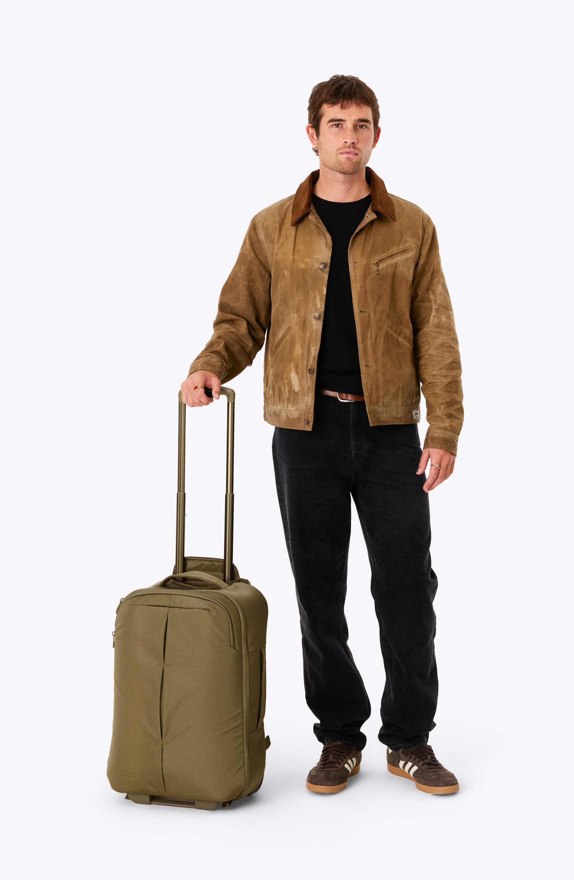 The Pro Rolling Backpack, Alternate, color, KHAKI