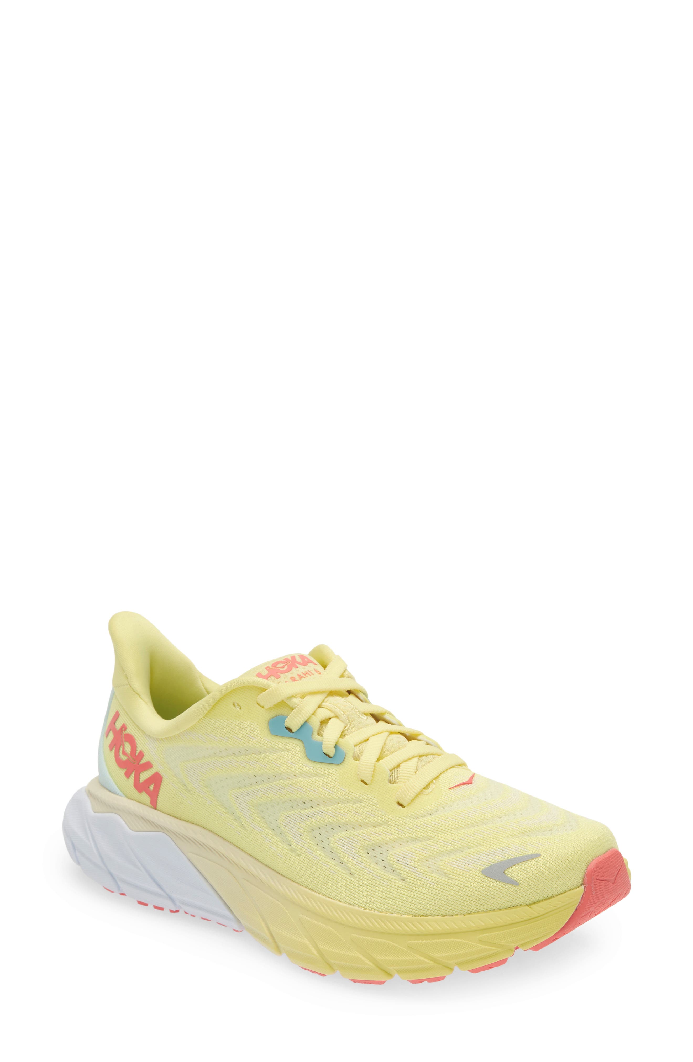 Arahi 6 Running Shoe, Main, color, YELLOW PEAR / SWEET CORN