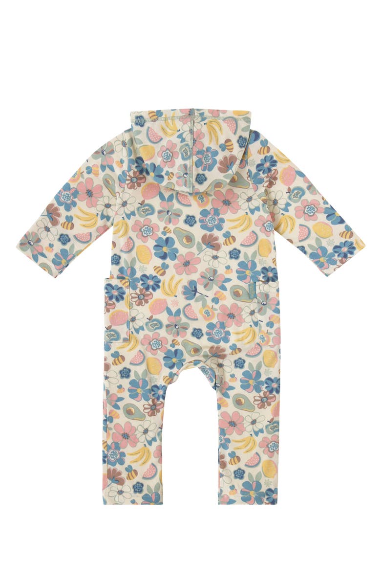 UV Skinz Hooded Everyday Romper, Alternate, color, Fruit Orchard