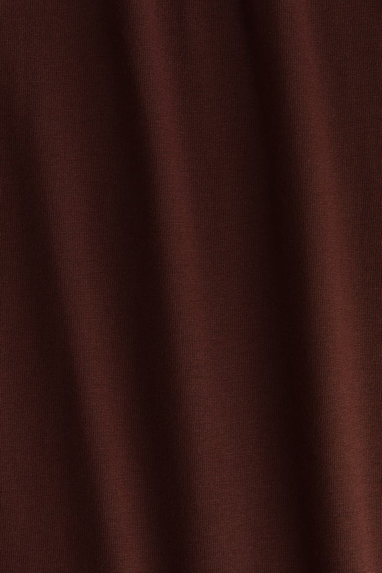 Long T-shirt Dress, Alternate, color, Brown