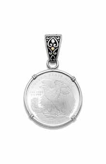 Sterling Silver Coin Pendant