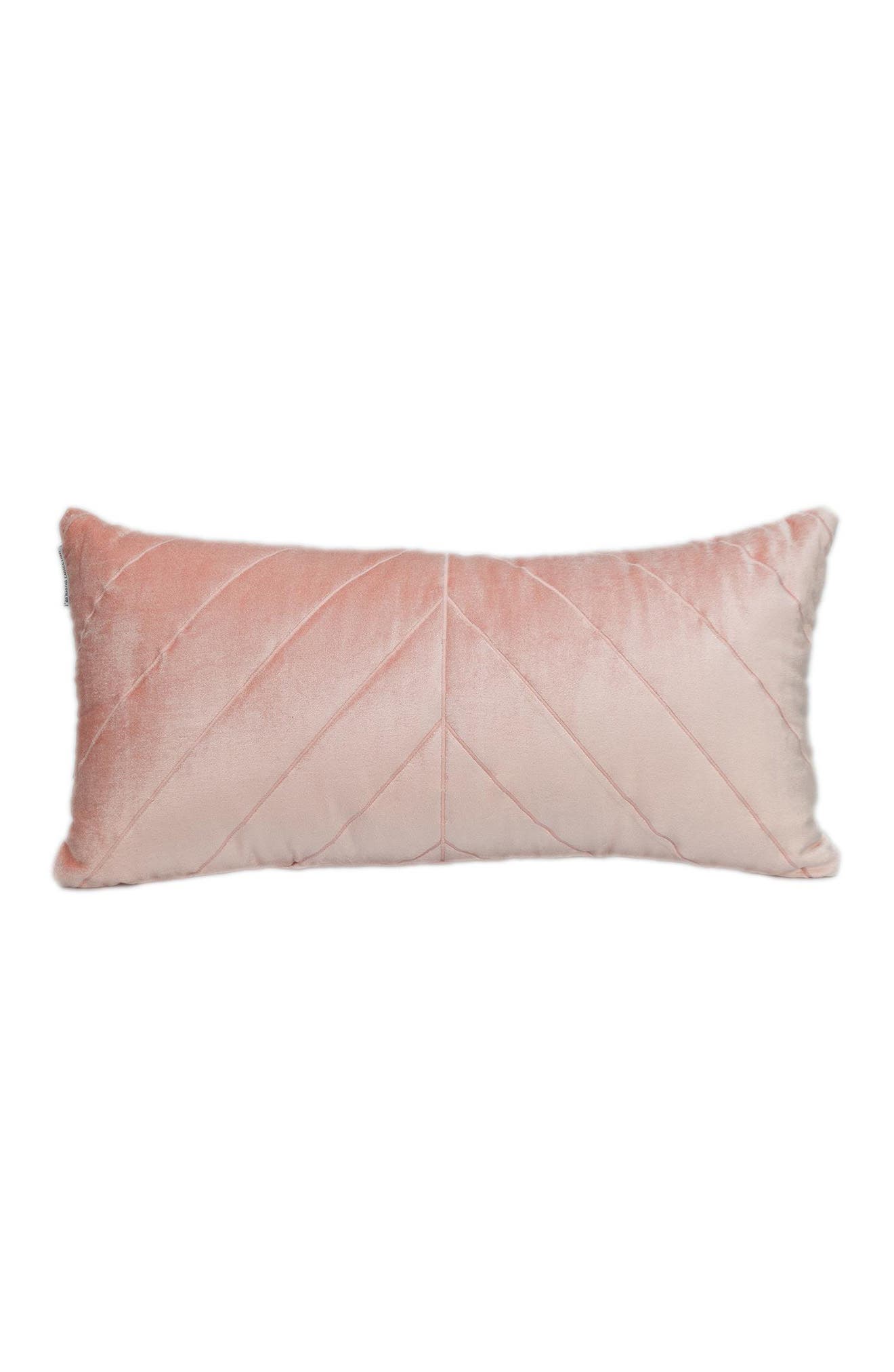 PARKLAND COLLECTION Tobyn Tran Velvet Geometric Stitched Pillow