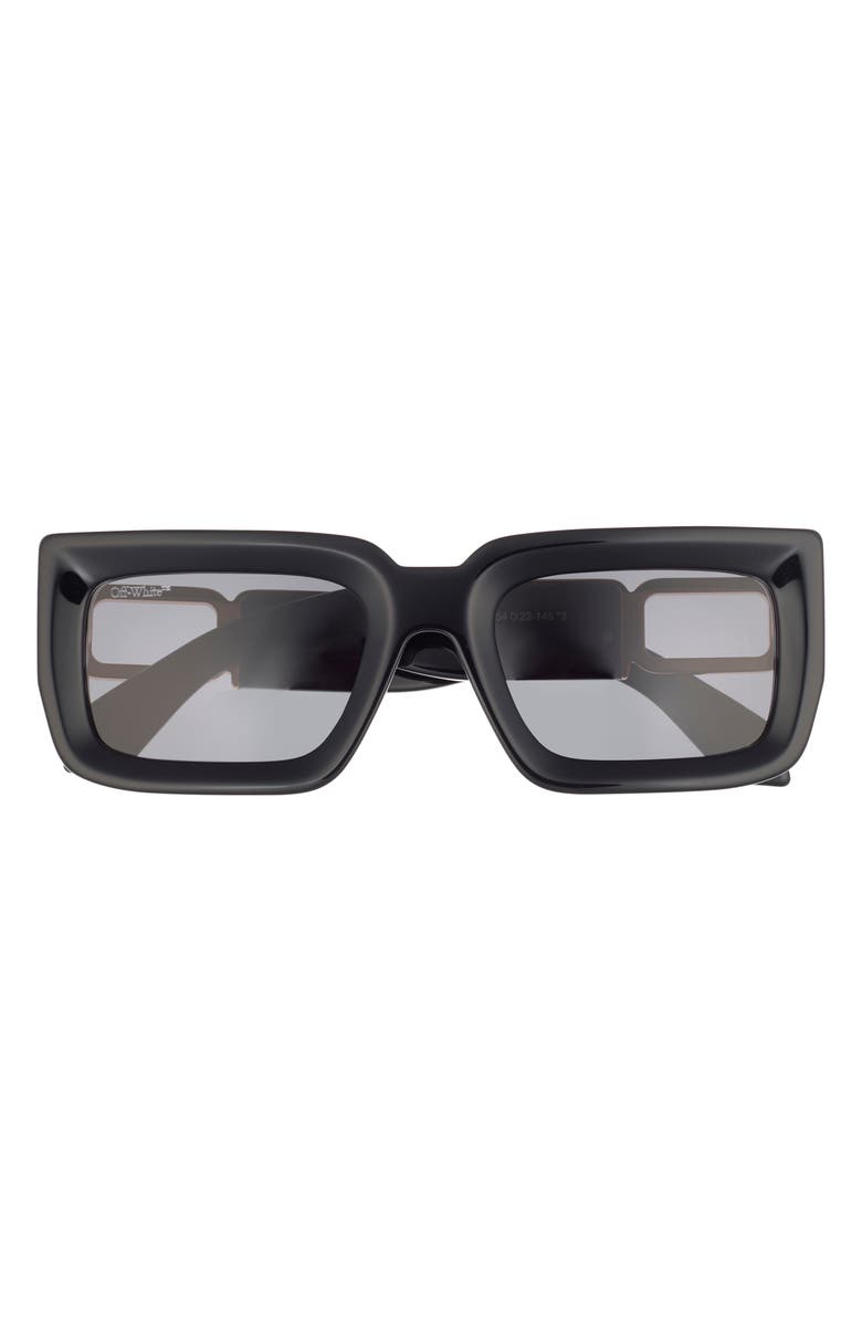 Off-White 54mm Boston Square Sunglasses, Main, color, 