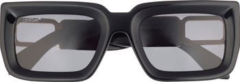 54mm Boston Square Sunglasses