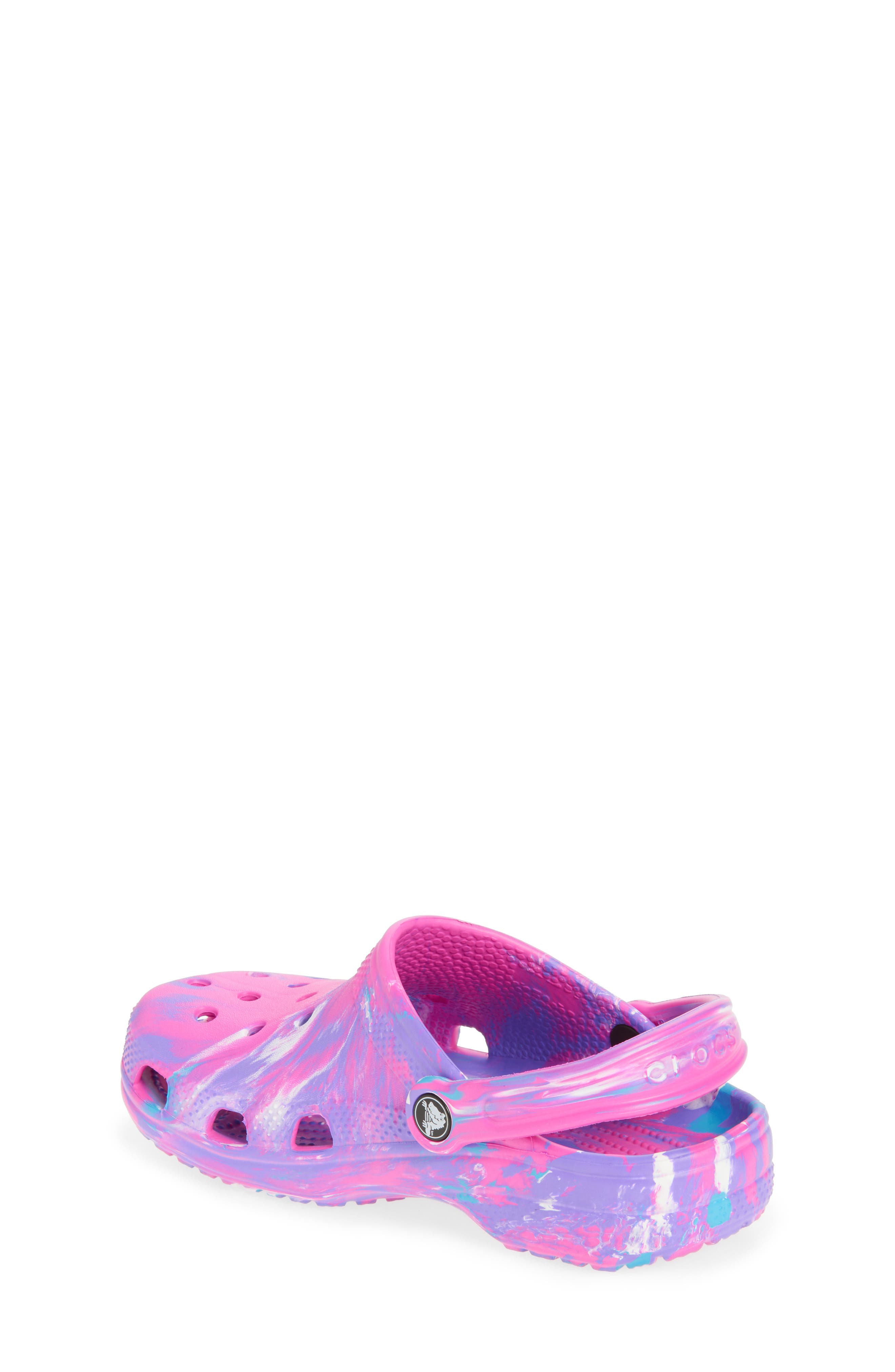 CROCS Kids' Classic Marbled Clog, Alternate, color, 
