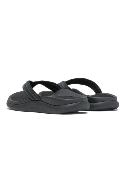 Abeo Laguna Thin Strap In Black - Metatarsal