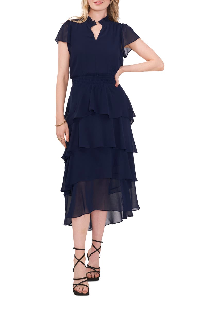 1.STATE Wildlfower Bouquet High/Low Dress, Main, color,