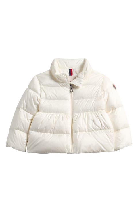 MONCLER♡ODILEコート♡18/24M Moncler Girl's Odile A-Line Ruffle-Trim Coat, Size 12M-3