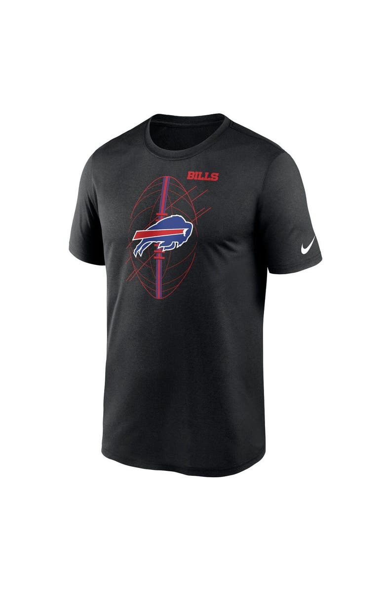 Nike Men's Nike Black Buffalo Bills Legend Icon Performance T-Shirt, Alternate, color, Black