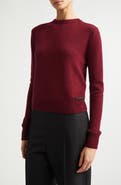 Marni Open Back Logo Sweater