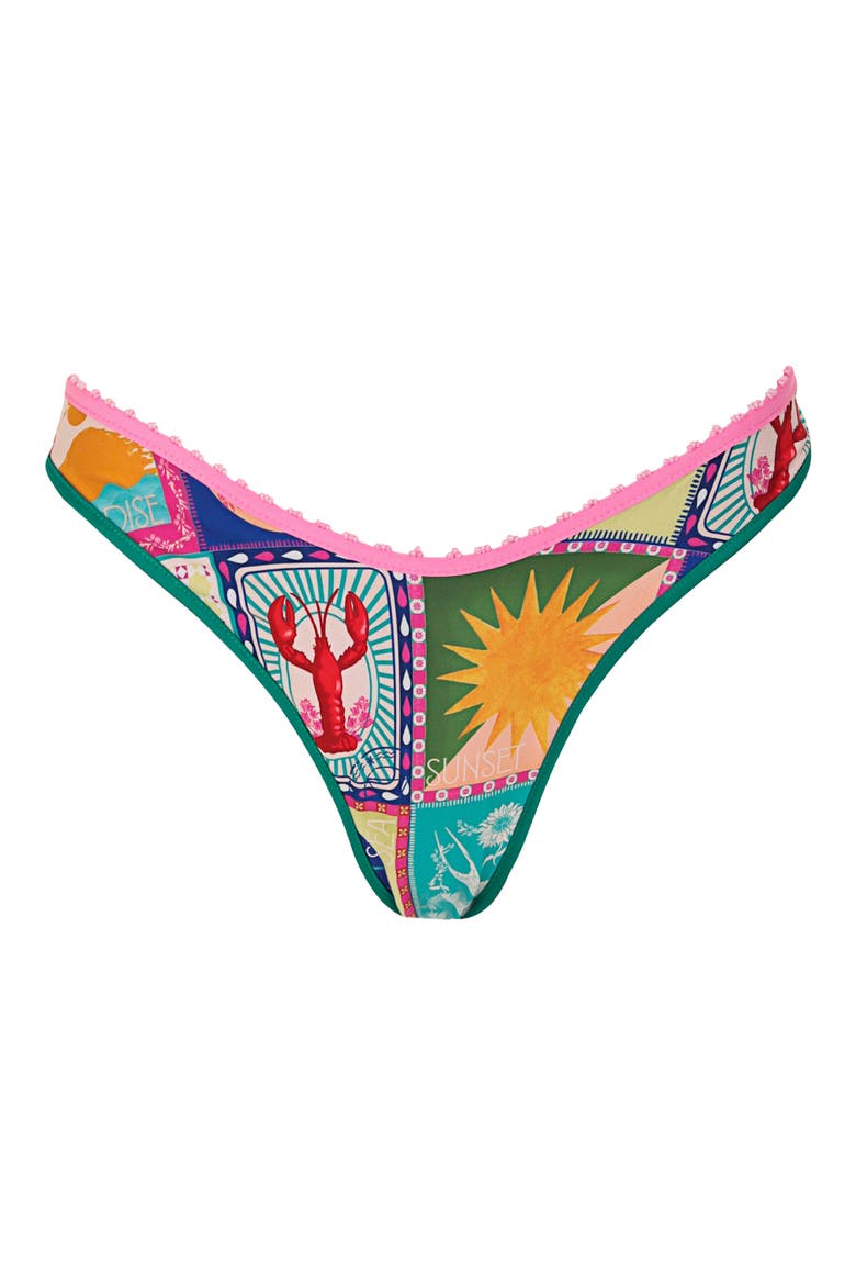 Avy Alina Cheeky Reversible Bikini Bottoms, Alternate, color, MULTICOLOR