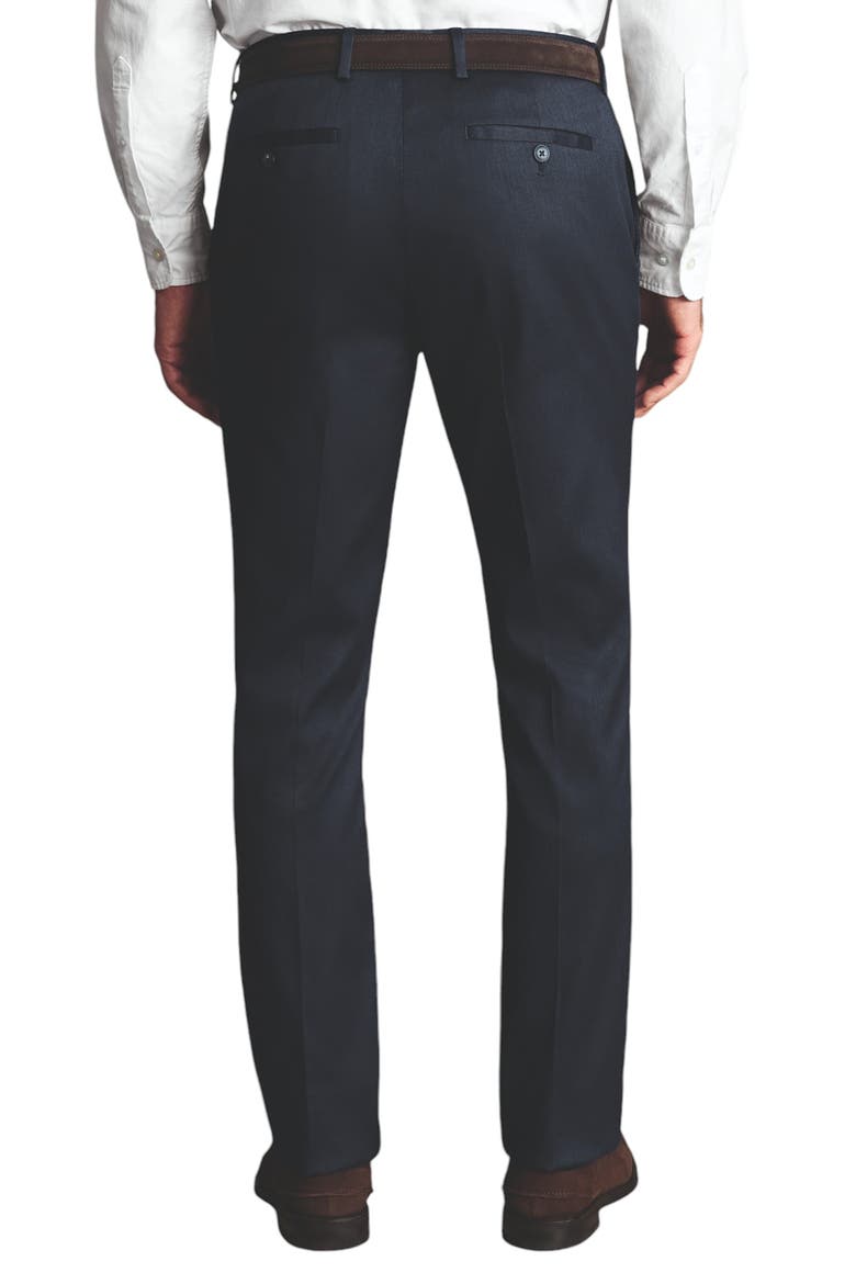 Slim Fit Smart Texture Pants, Alternate, color, Denim Blue