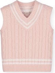 Hope & Henry Baby Boys' Organic Cricket Sweater Vest, Infant
