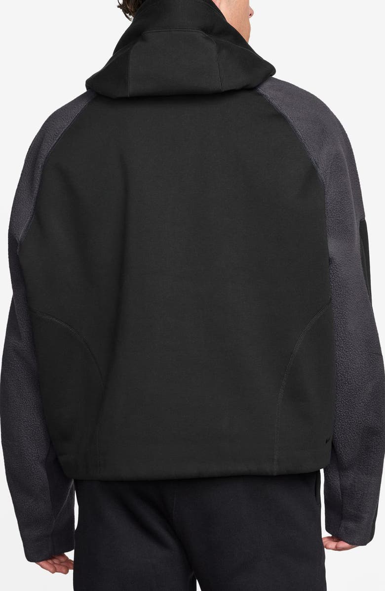 Nike Tech Therma-FIT Windwall Hoodie, Alternate, color, Black/ Anthracite/ Black