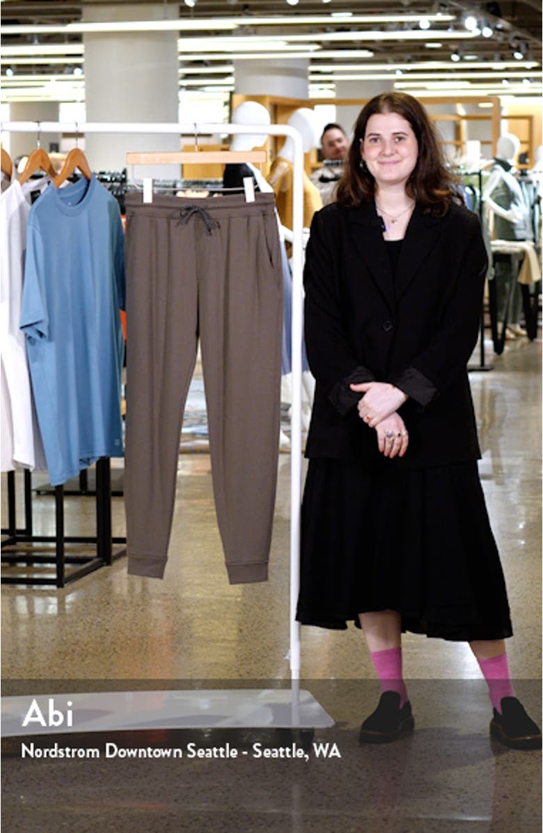 Brushed Fleece Joggers, sales video thumbnail