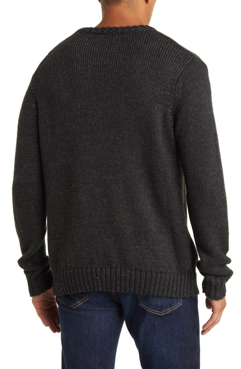 Rainforest The Avalanche Rib Knit Crewneck Sweater, Alternate, color,