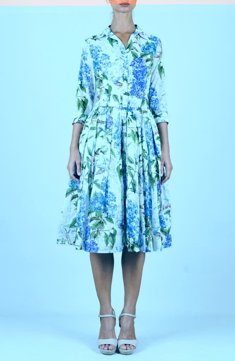 Lilac Heaven New Midi Shirtdress