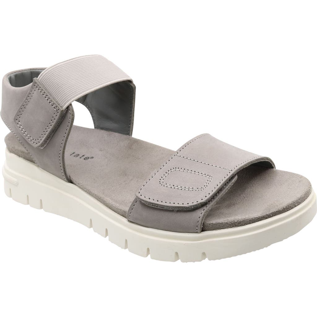 David Tate Papaya Slingback Sandal In Gray