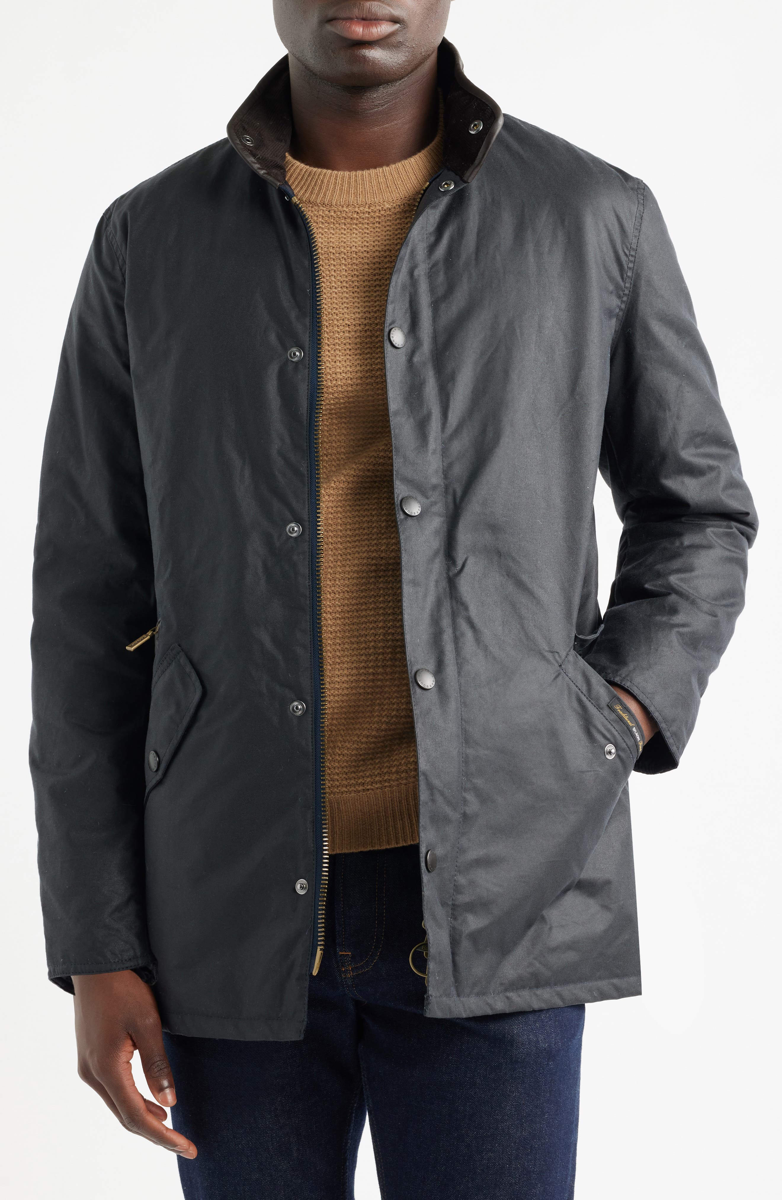 Barbour Prestbury Waxed Cotton Jacket (Men) | Nordstrom