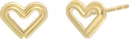 Bony Levy 14K Gold Heart Stud Earrings