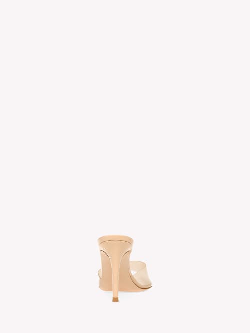 Gianvito Rossi Heeled Mule Elle 85 In Beige