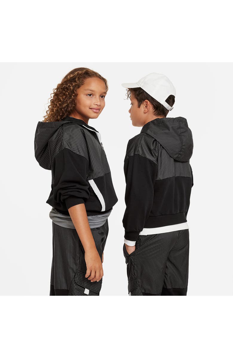 Nike Kids' Half Zip Hoodie, Alternate, color, 