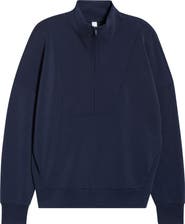 Zella Soft Luxe Half Zip Pullover