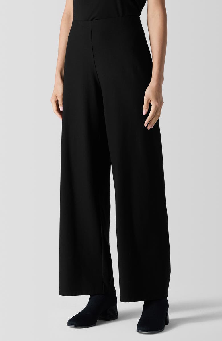 Eileen Fisher High Waist Ankle Wide Leg Pants, Main, color, 