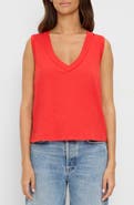 Michael Stars Ira V-Neck Cotton Top
