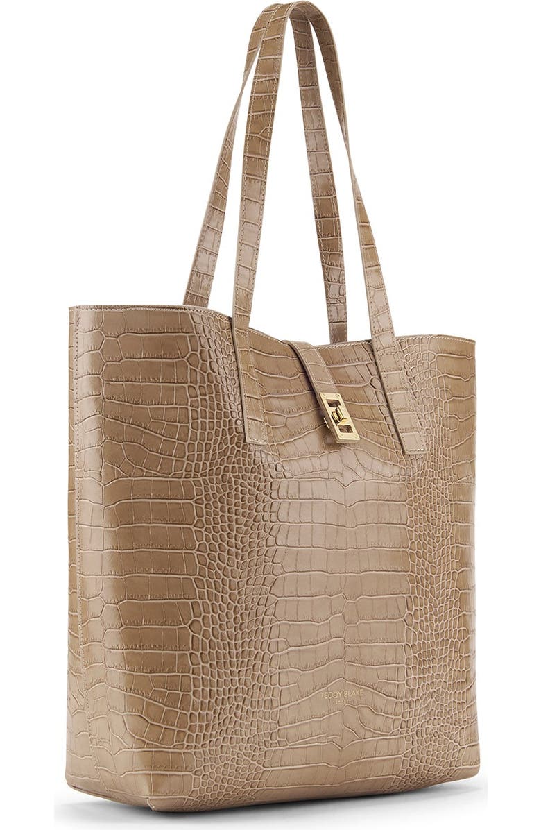 Teddy Blake Nina Croco 12", Alternate, color, Lightbeige