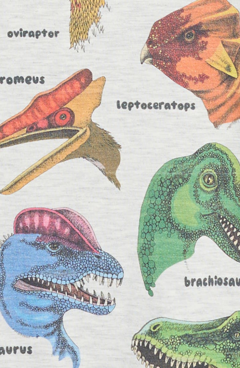 Rock Your Baby Kids' Dino Bright T-Shirt, Alternate, color,