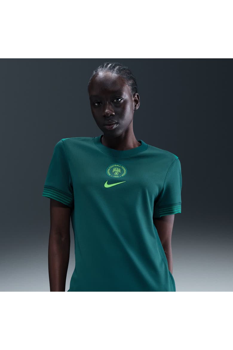 Women's Nike Teal Nigeria Women's National Team 2025/26 Home Replica Jersey, Main, color, Teal