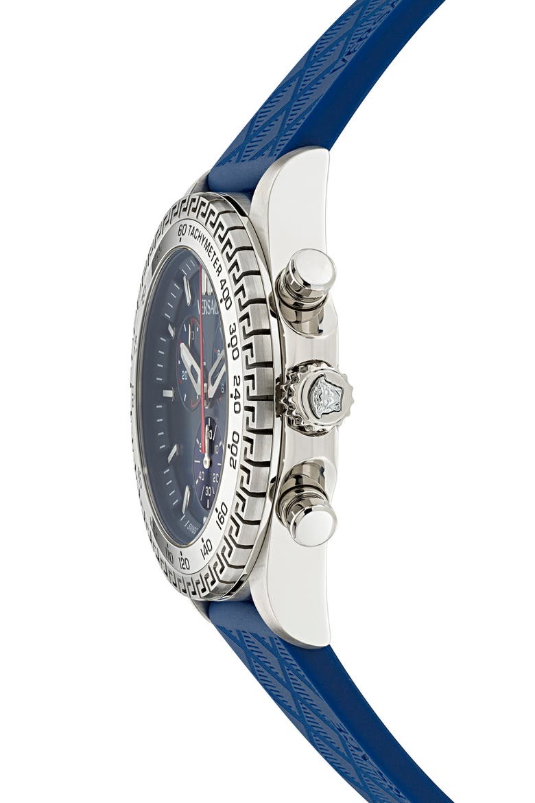 Chrono X Chronograph Watch, 44mm, Alternate, color, STAINLESS STEEL