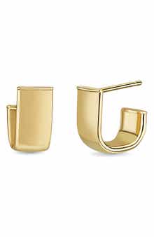 14K Gold Hoop Earrings