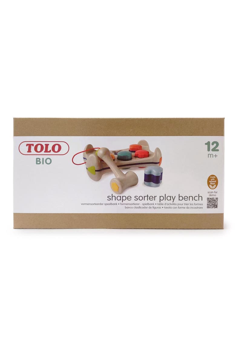 Shape Sorter Play Bench, Alternate, color, Multi