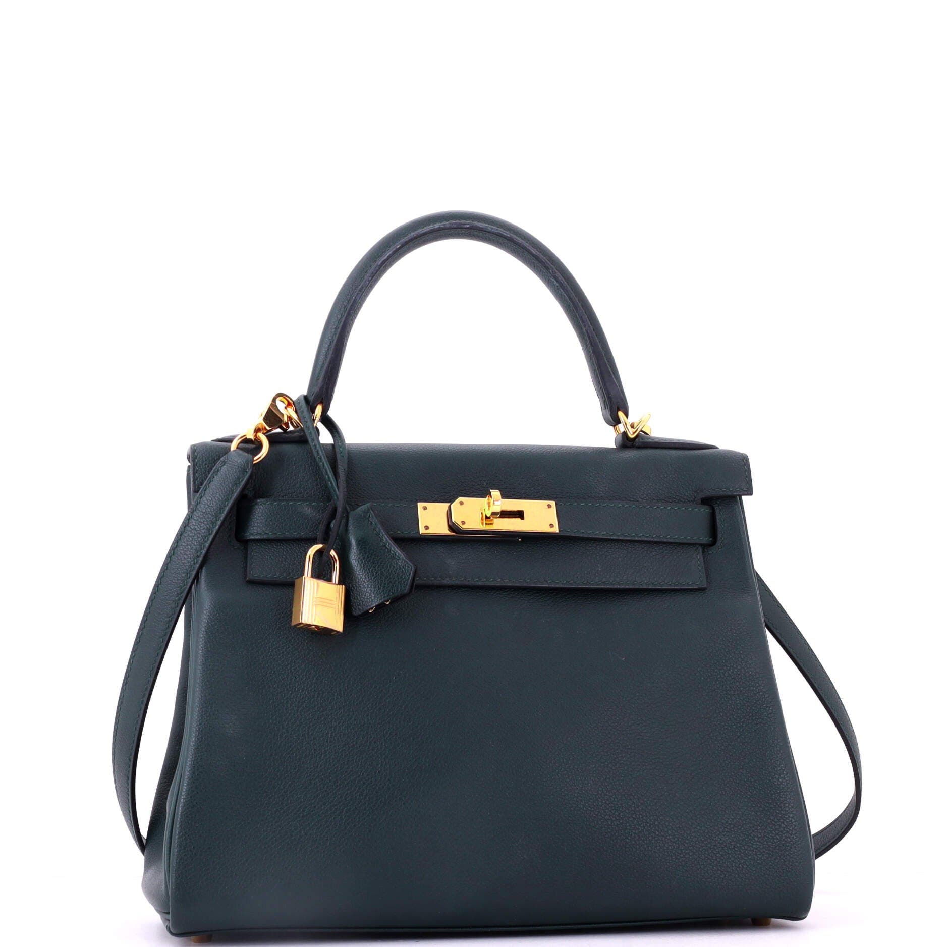 Kelly Handbag Green Evercolor with Gold Hardware 28, Alternate, color, Green