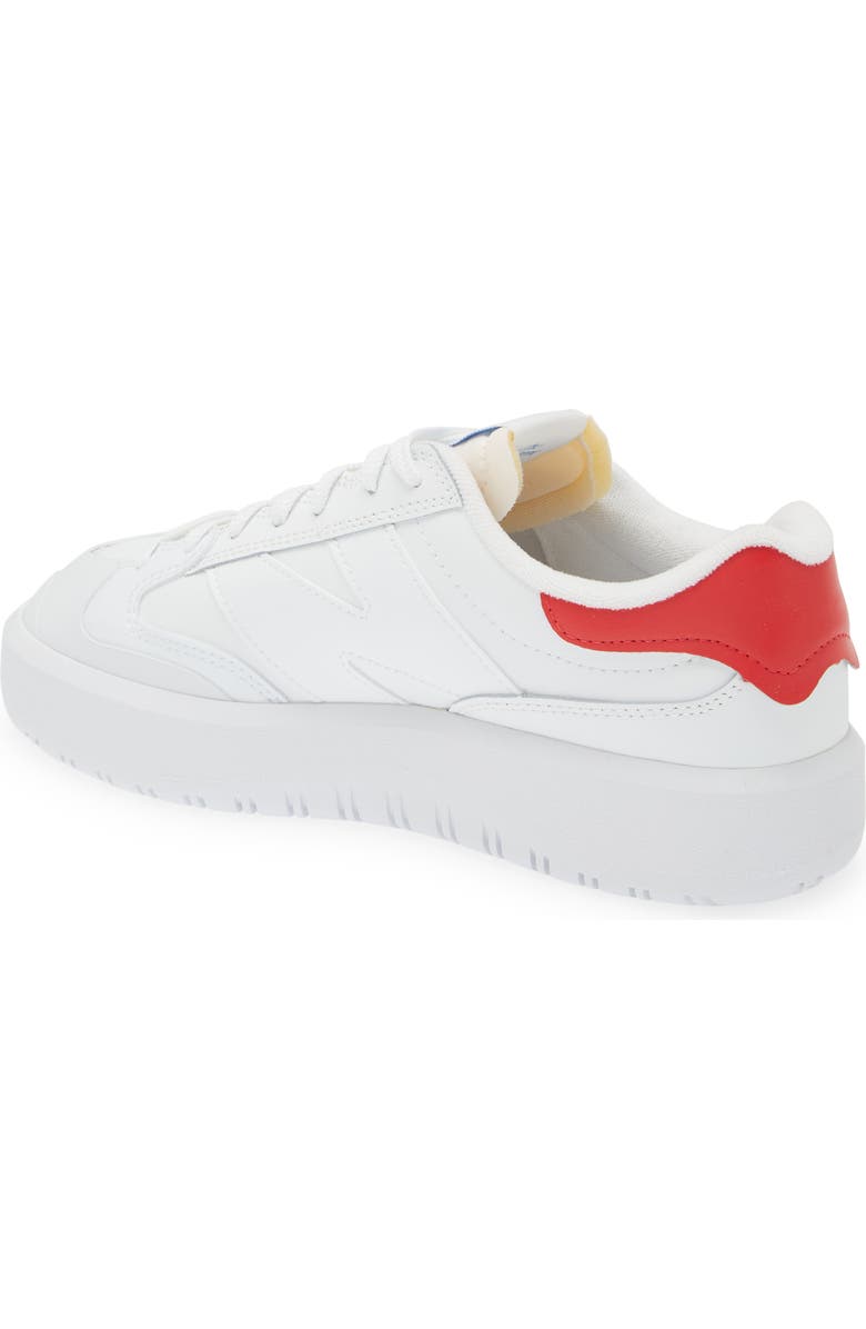 New Balance CT302 Sneaker, Alternate, color, White/ True Red