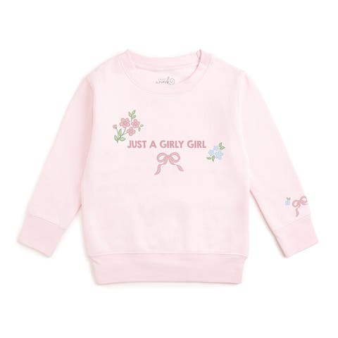 Just A Girly Girl Sweatshirt (baby)