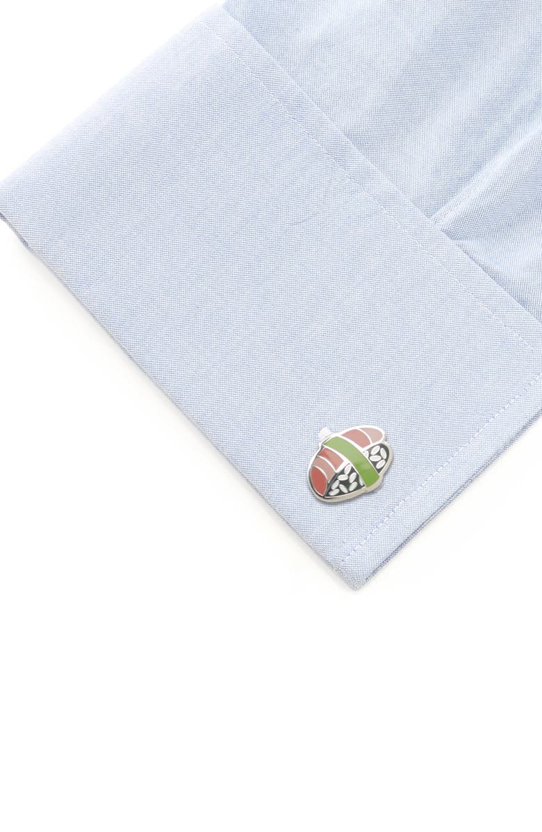 Cufflinks, Inc. Tuna Roll Cuff Links, Alternate, color,