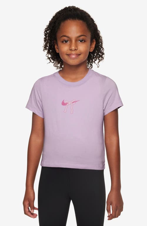 Nike Kids' Sportswear Graphic Crop T-shirt