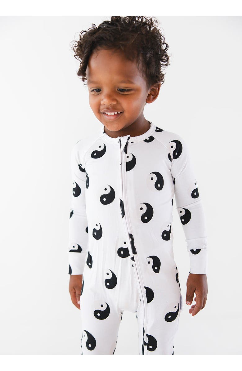Charlie Lou Baby<sup>®</sup> Yin & Yang Convertible Romper, Alternate, color,