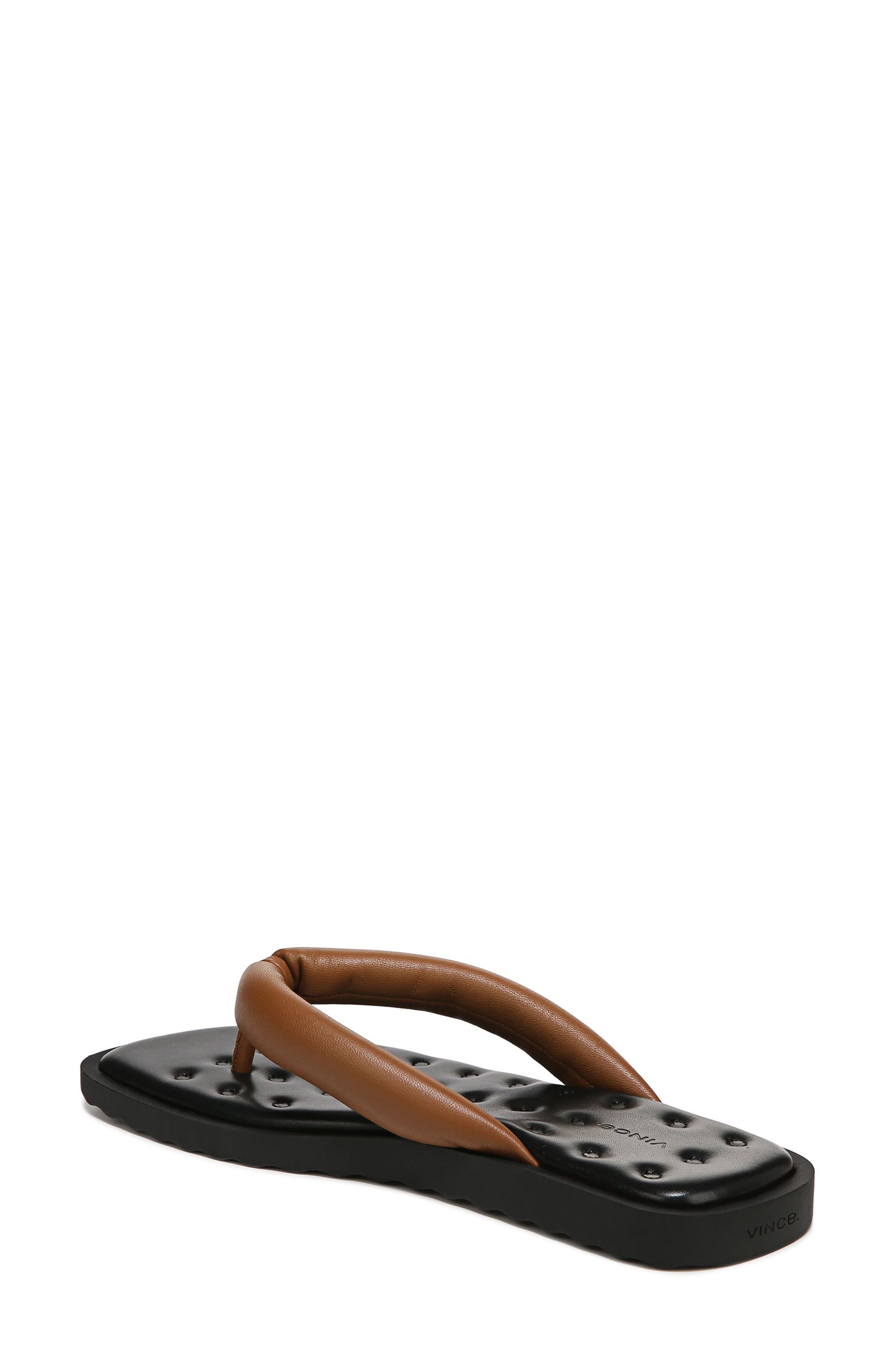Vince Serene Leather Flip Flop, Alternate, color, 